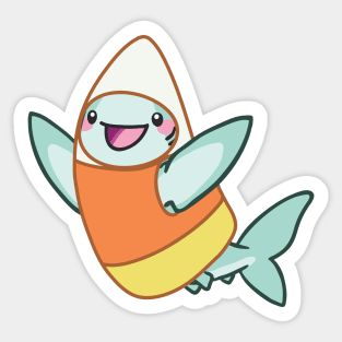 Byte's Costume: Candy Corn Sticker